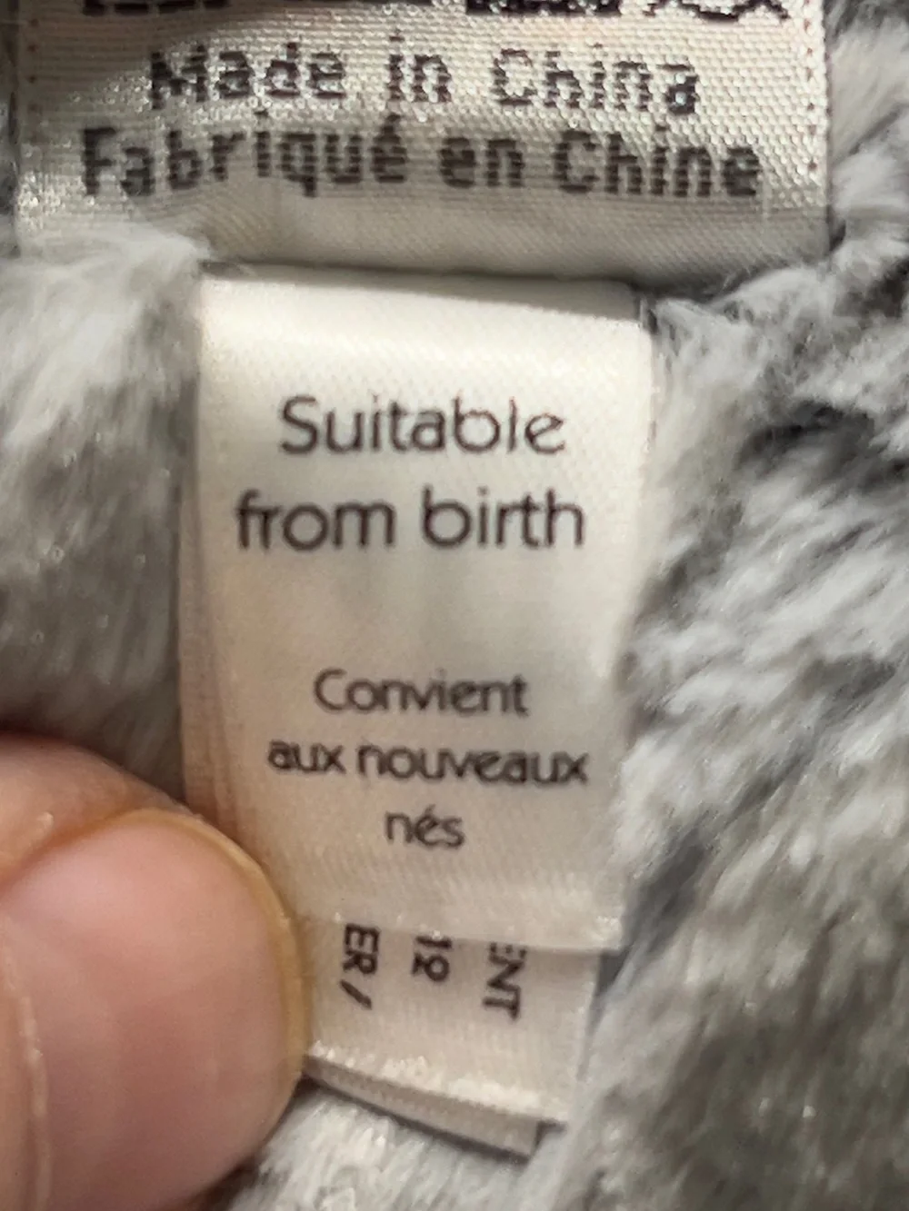 JELLYCAT London Retired Gray Soft Plush Bashful Elephant.